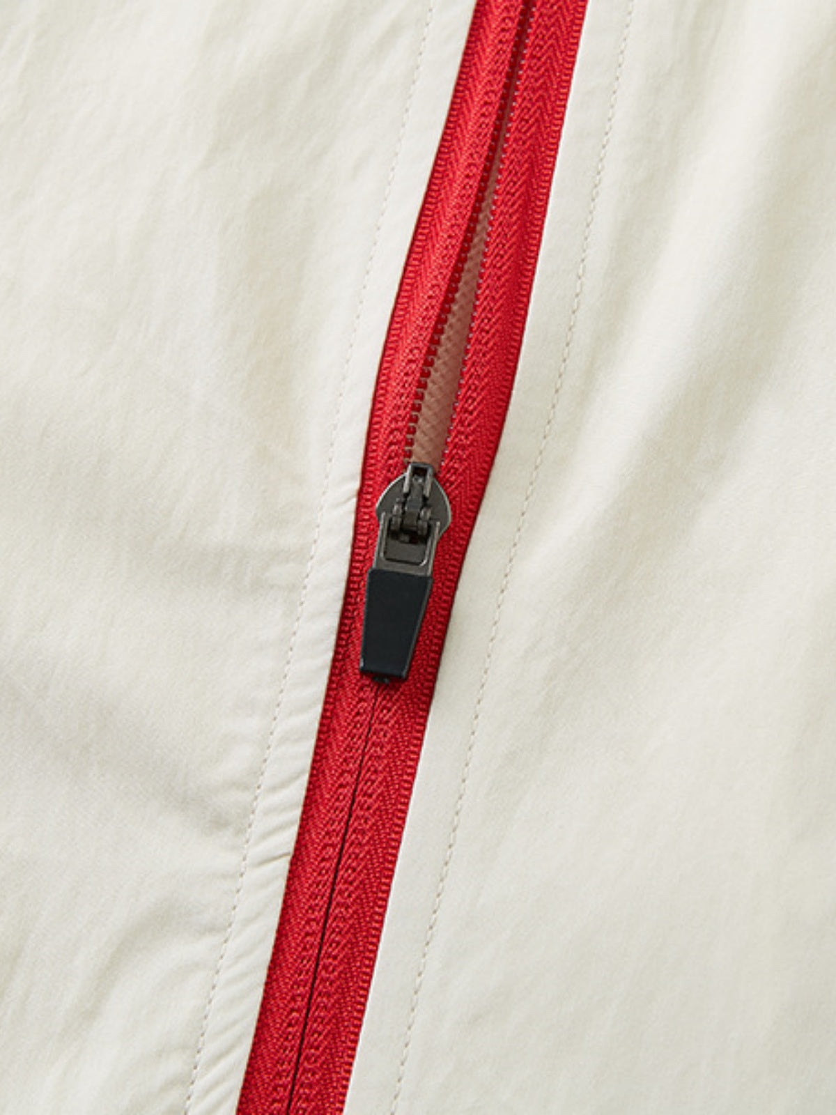 Haaura Colorblock Drawstring Hooded Jacket
