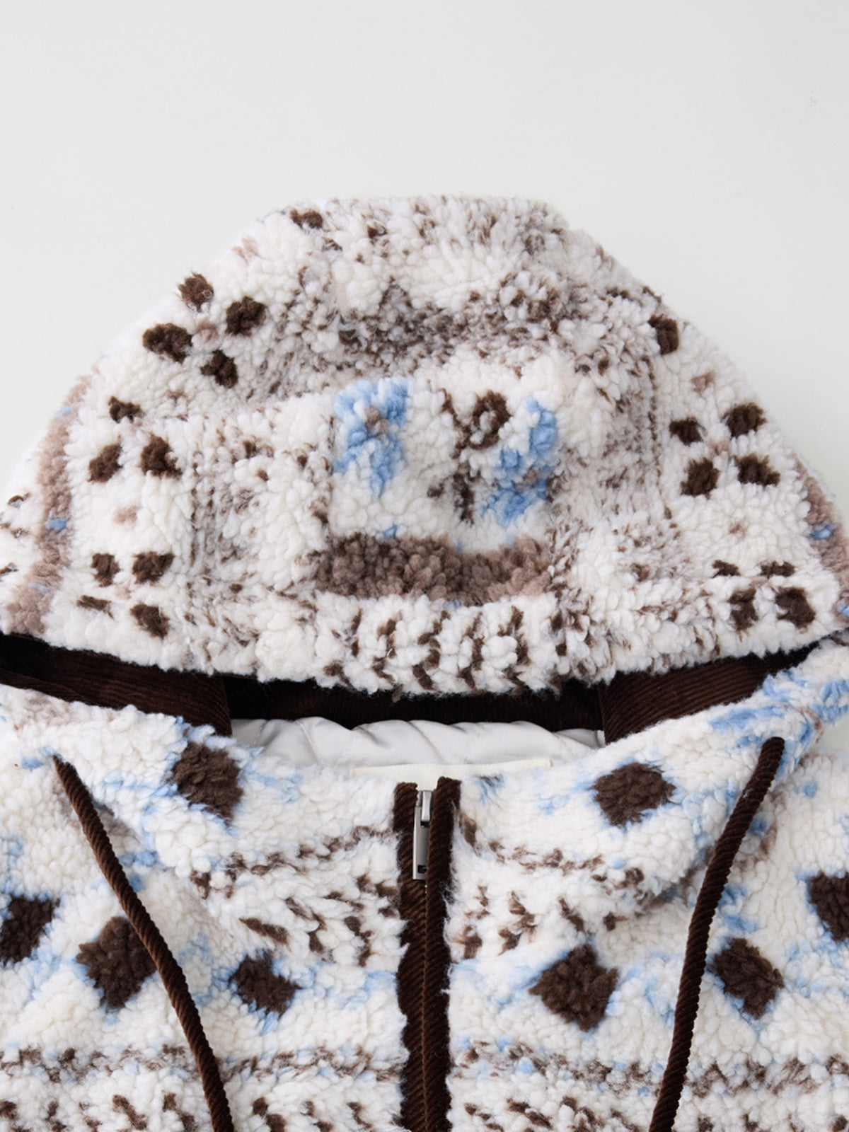 Haaura Snowflake Fleece Hooded Jacket
