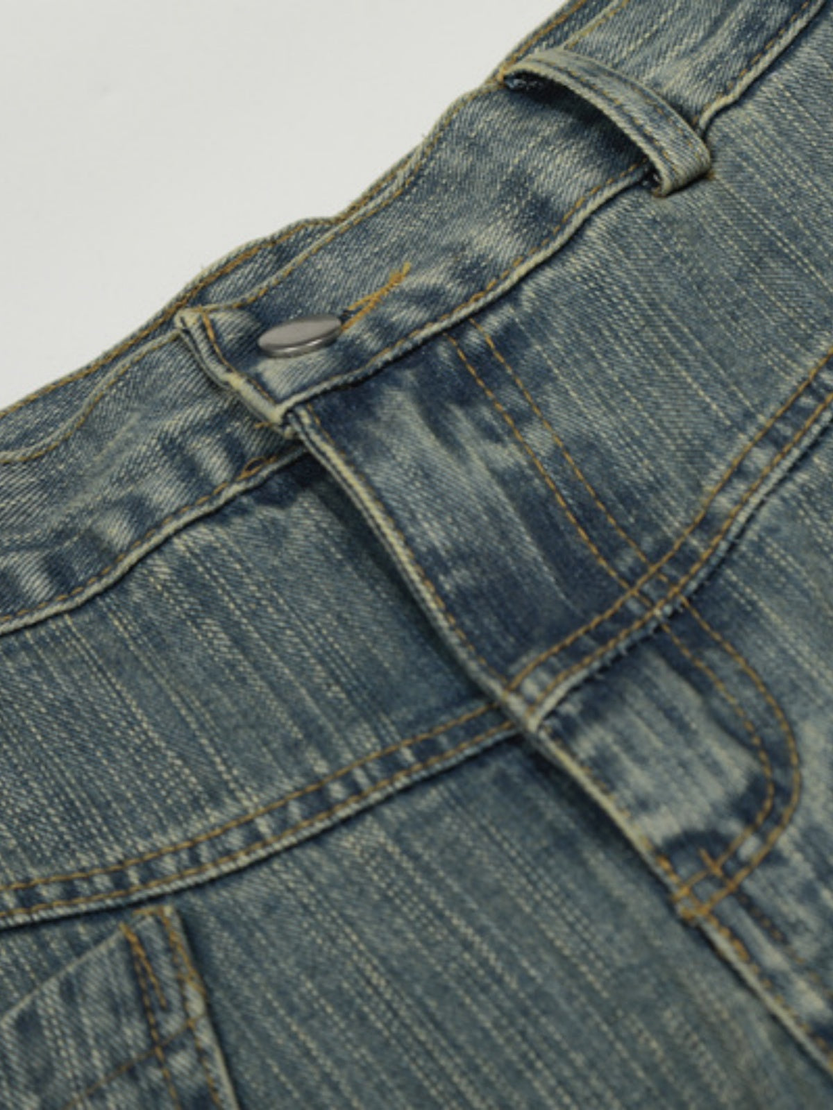 Haaura Pocket Baggy Barrel Jeans