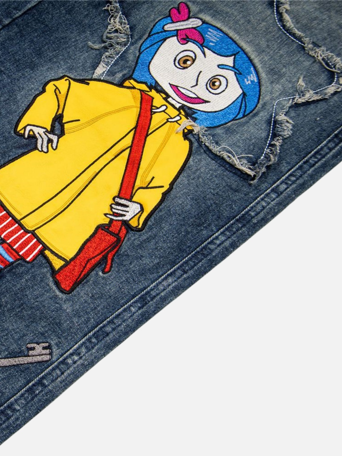 Haaura Betty Boop Graphic Baggy Jeans