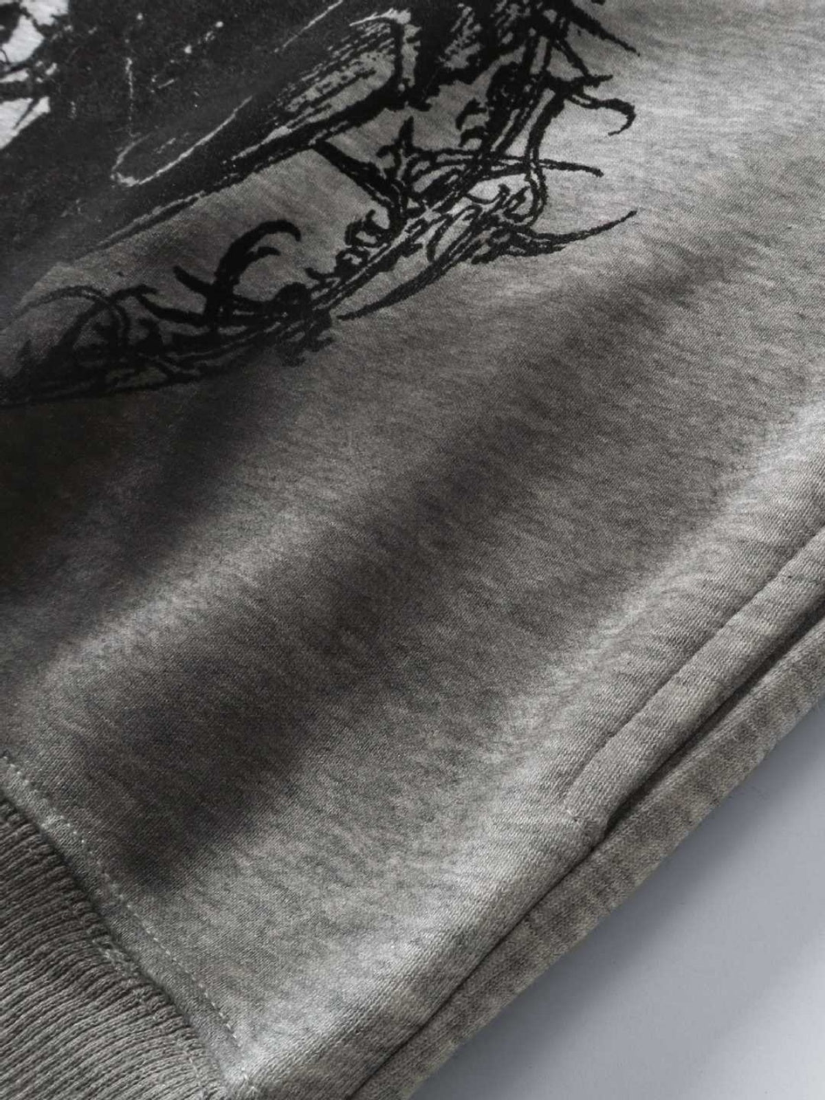 Haaura Splatter & Digital Print Zip-Up Jacket