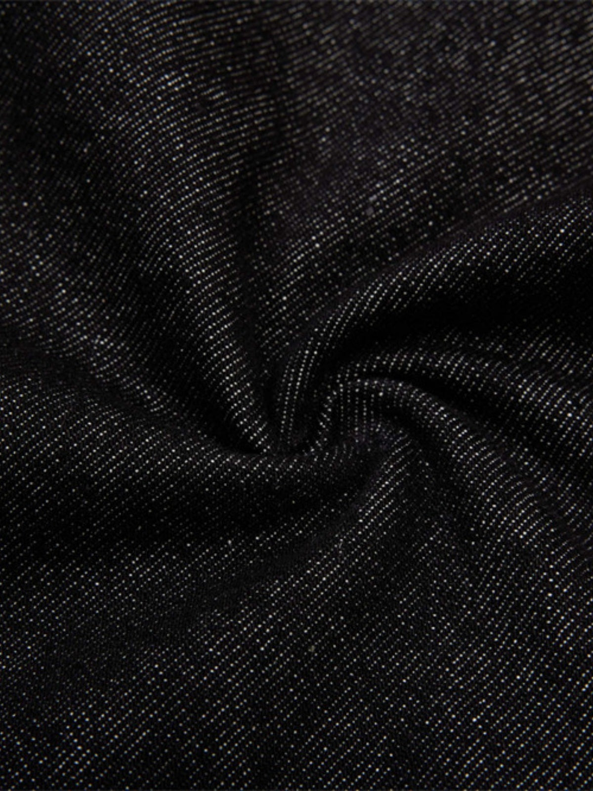 Haaura Contrast Piping Detail Baggy Jeans