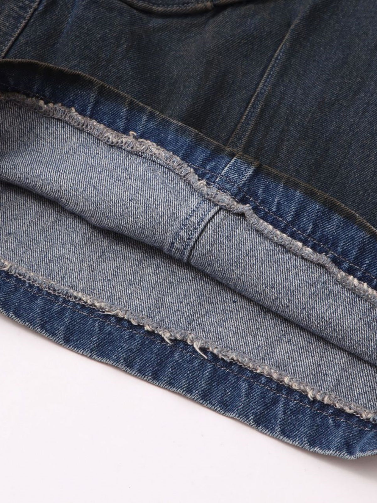 Haaura Super Baggy Patchwork Multi-Ring Denim Pants