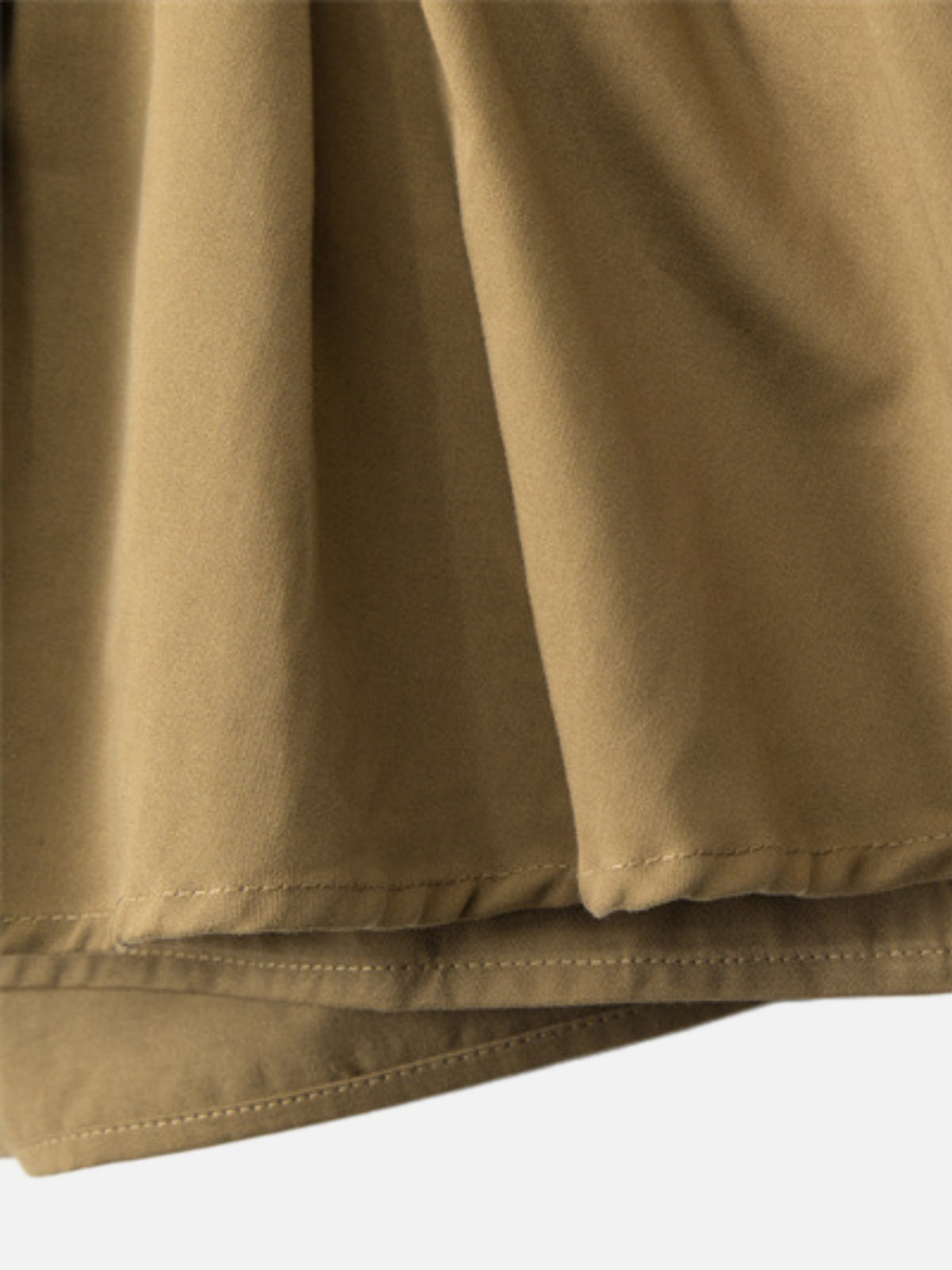 Haaura Contrast Waist Drawstring Skort
