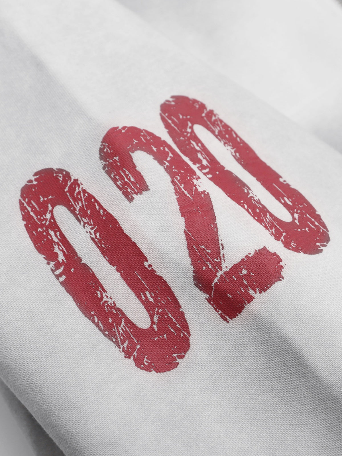 Haaura Embroidered Zip Up Hoodie
