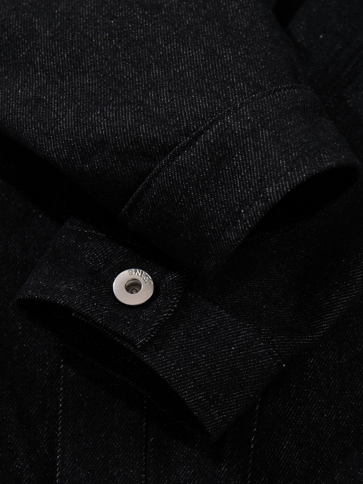 Haaura Croc Panel Denim Jacket