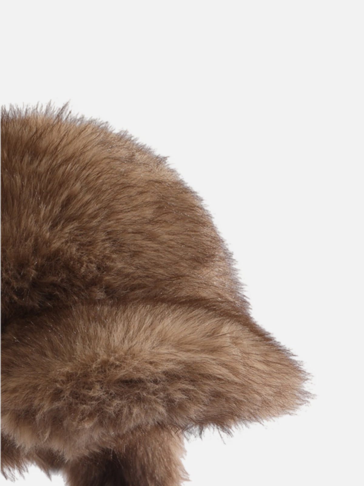 Spotted Fluffy Bunny Ear Hat