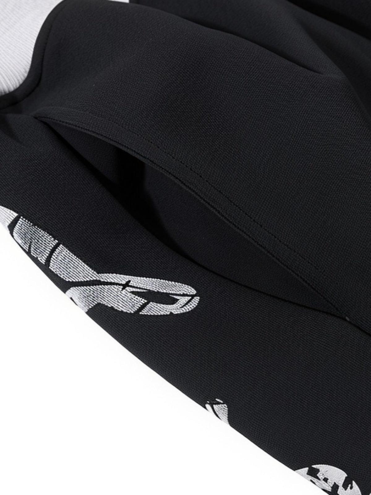 Haaura Contrast Waist Graphic Sweatpants