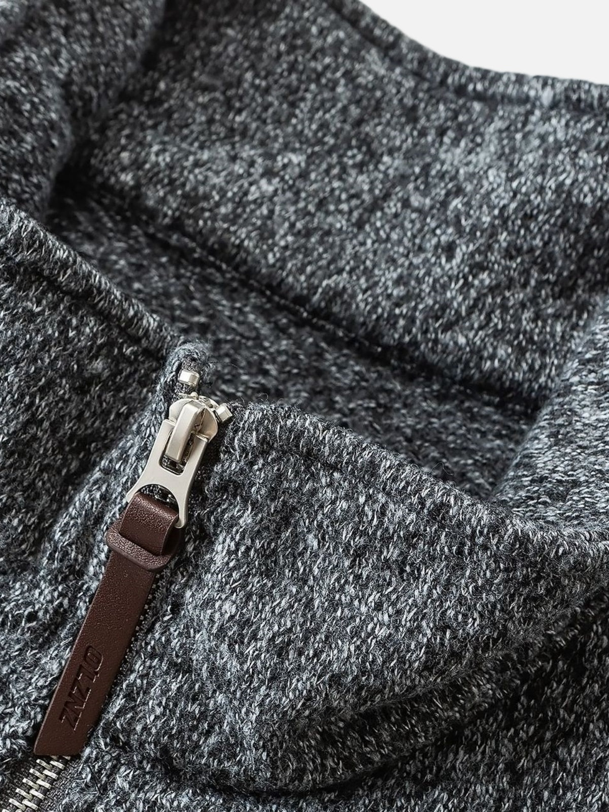 Haaura Heathered Half-Zip Jacket