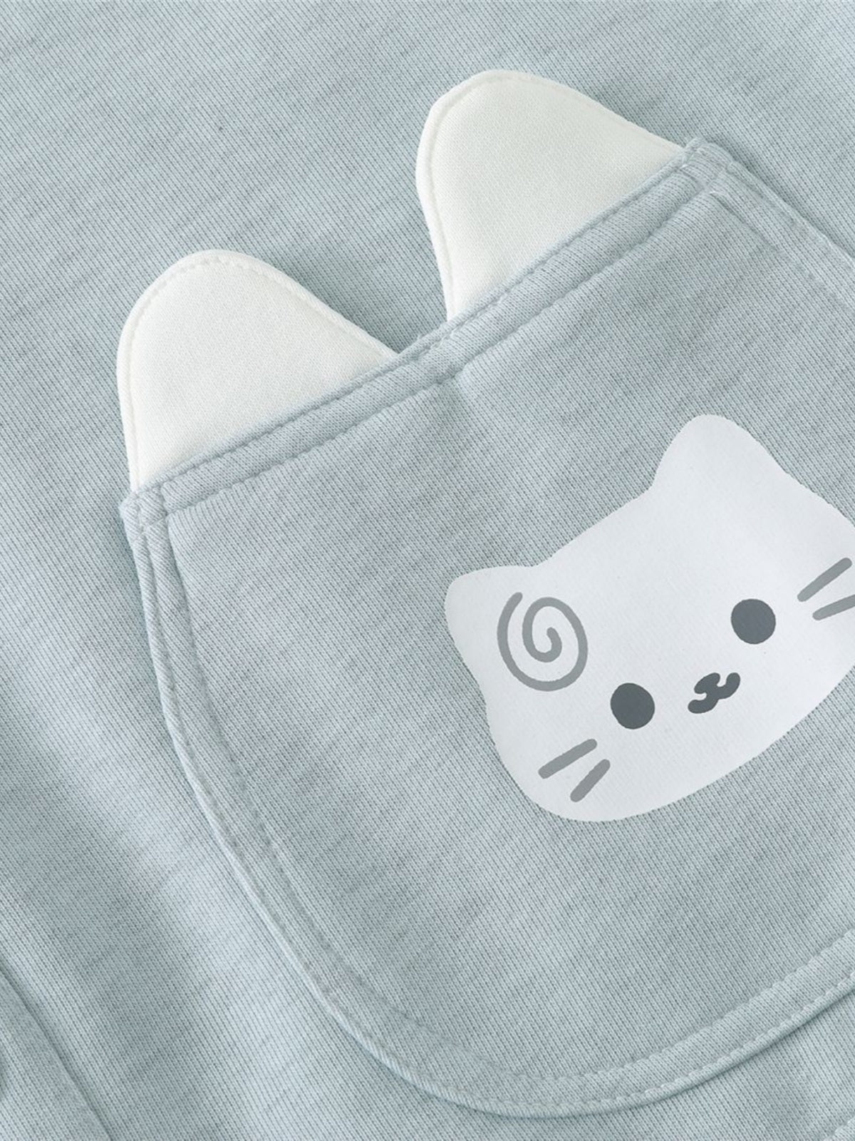 Haaura Cat Ear Tie Neck Cardigan
