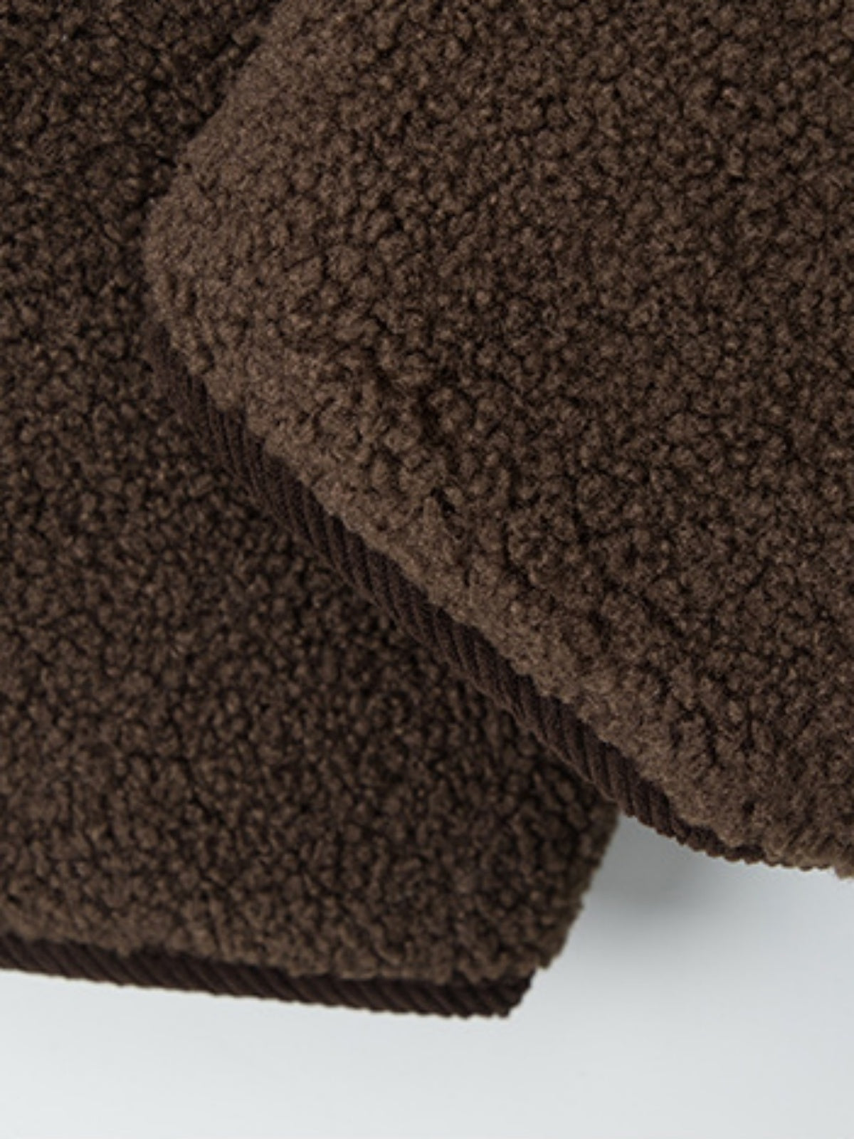 Haaura Color Block Plush Coat