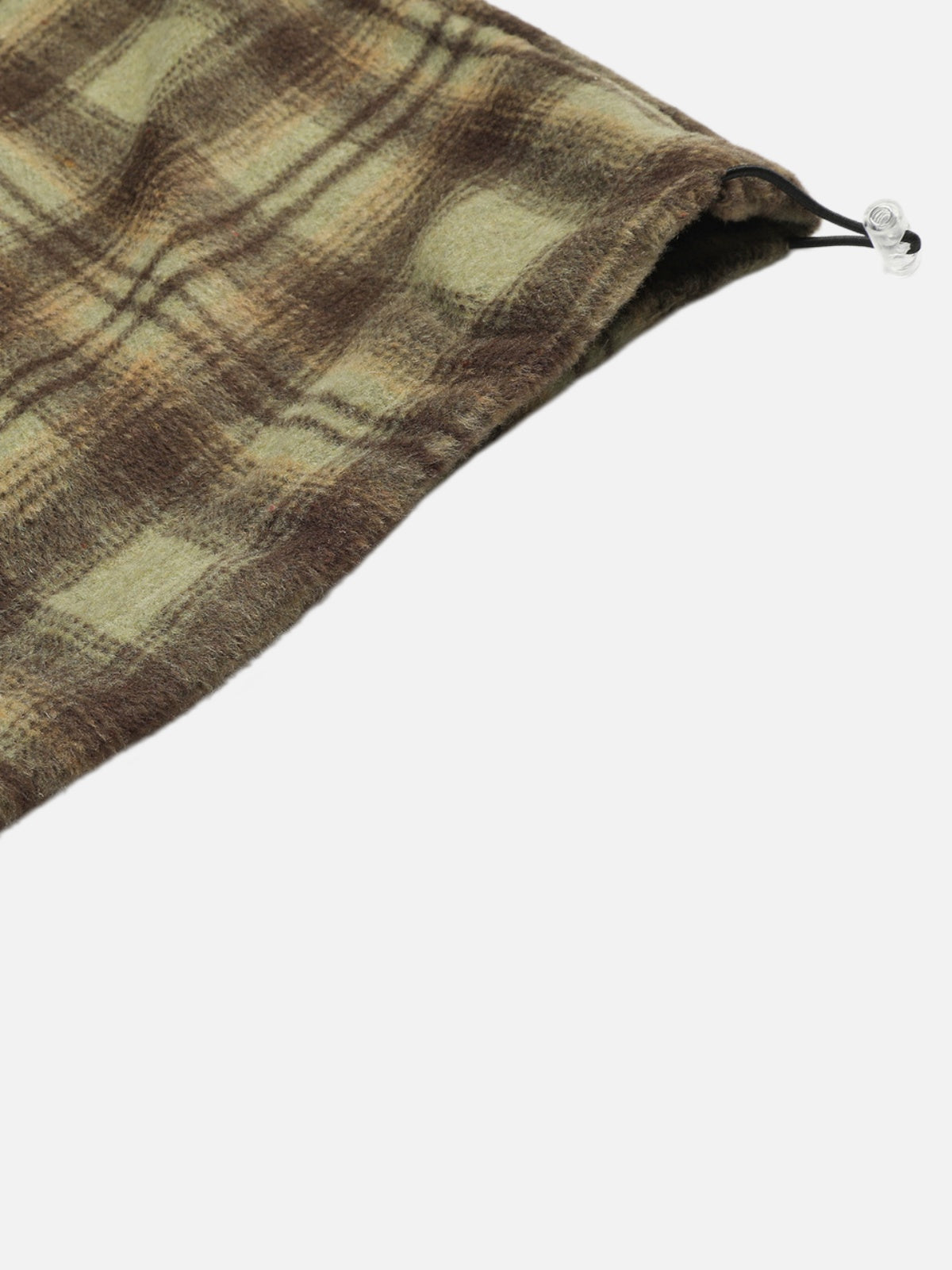 Haaura Star Waist Plaid Baggy Pants