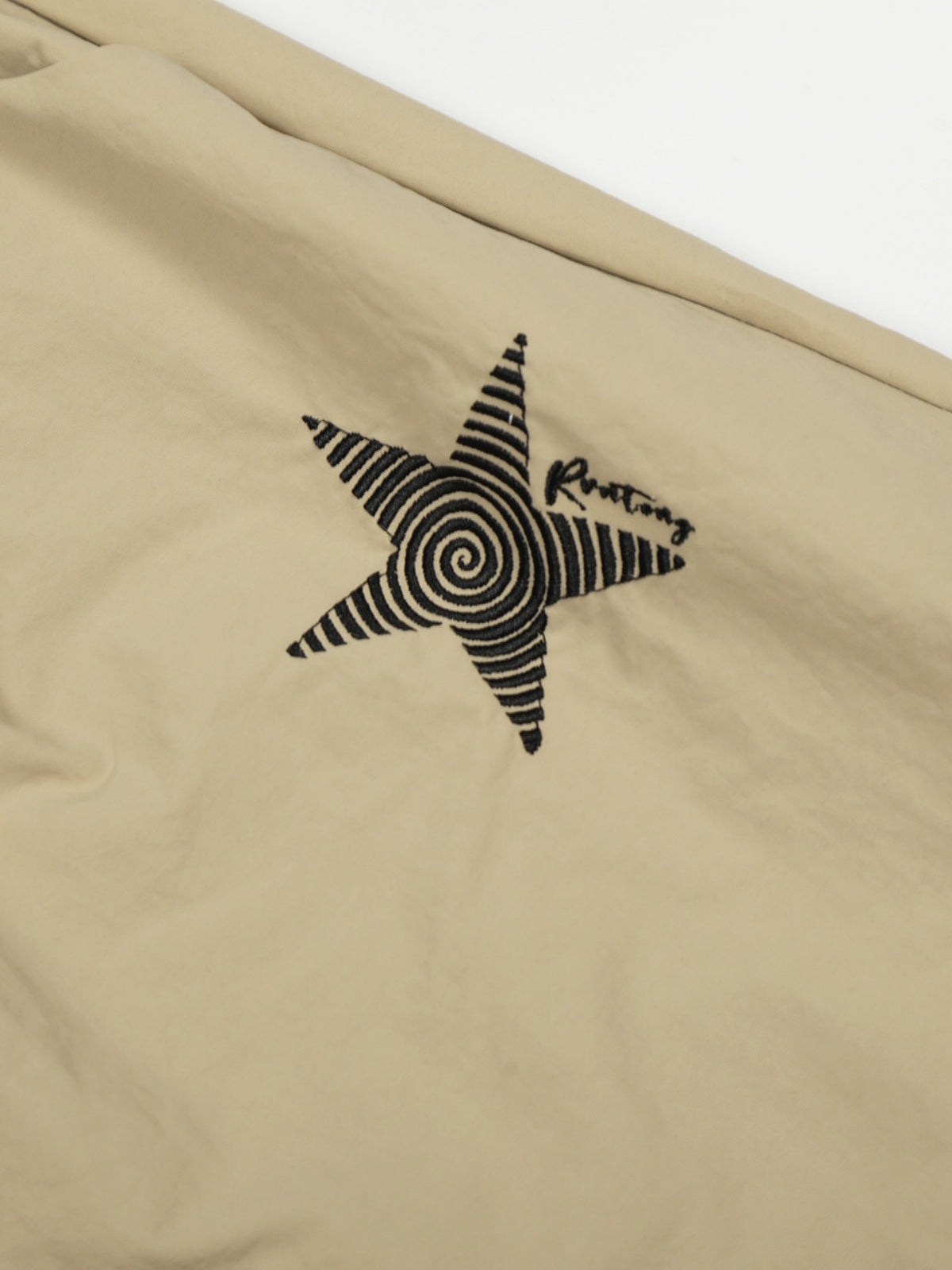 Haaura Star & Striped Drawstring Waist Baggy Pants