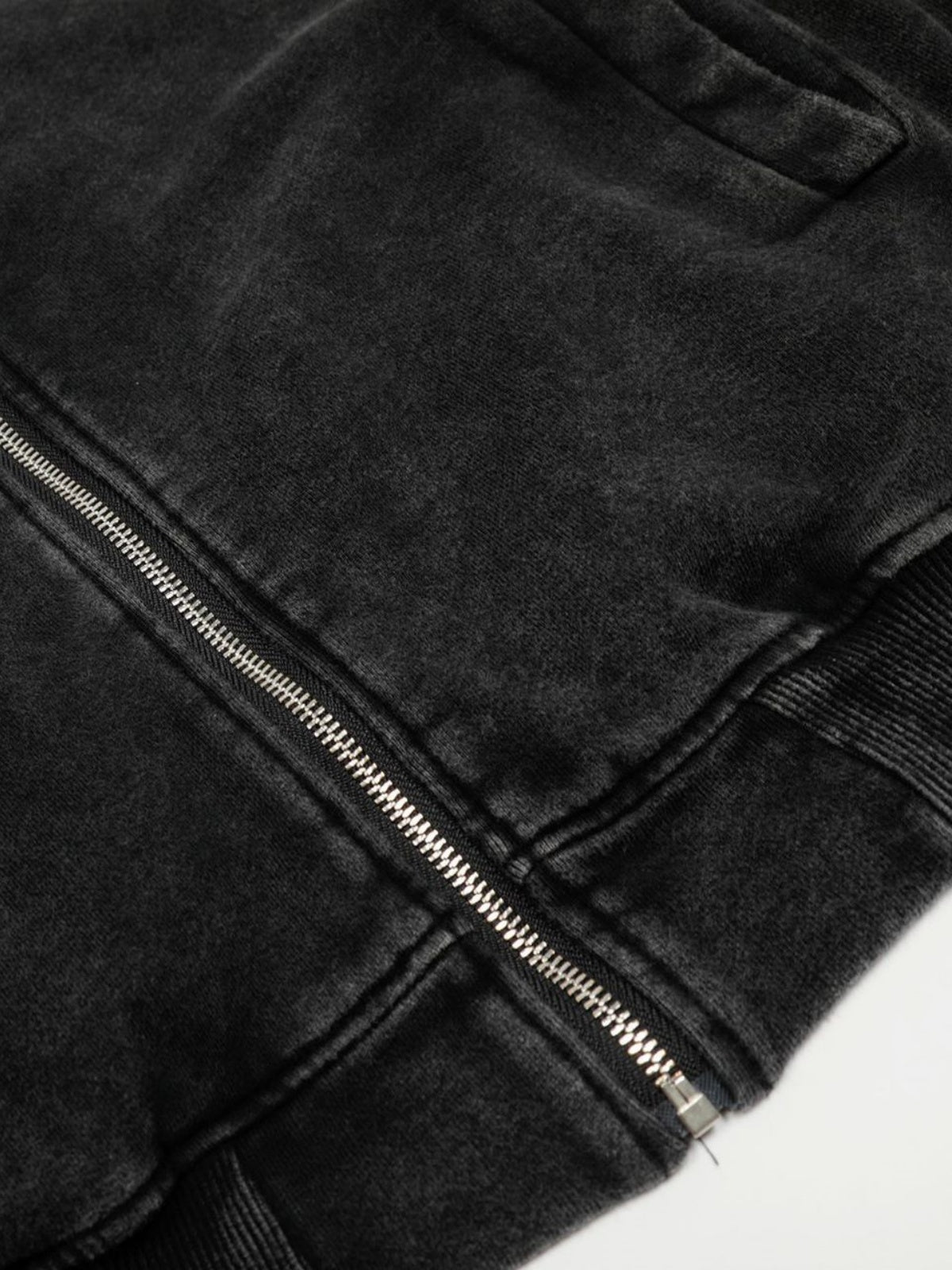 Haaura Deconstructive Boxy Zip Up Hoodie