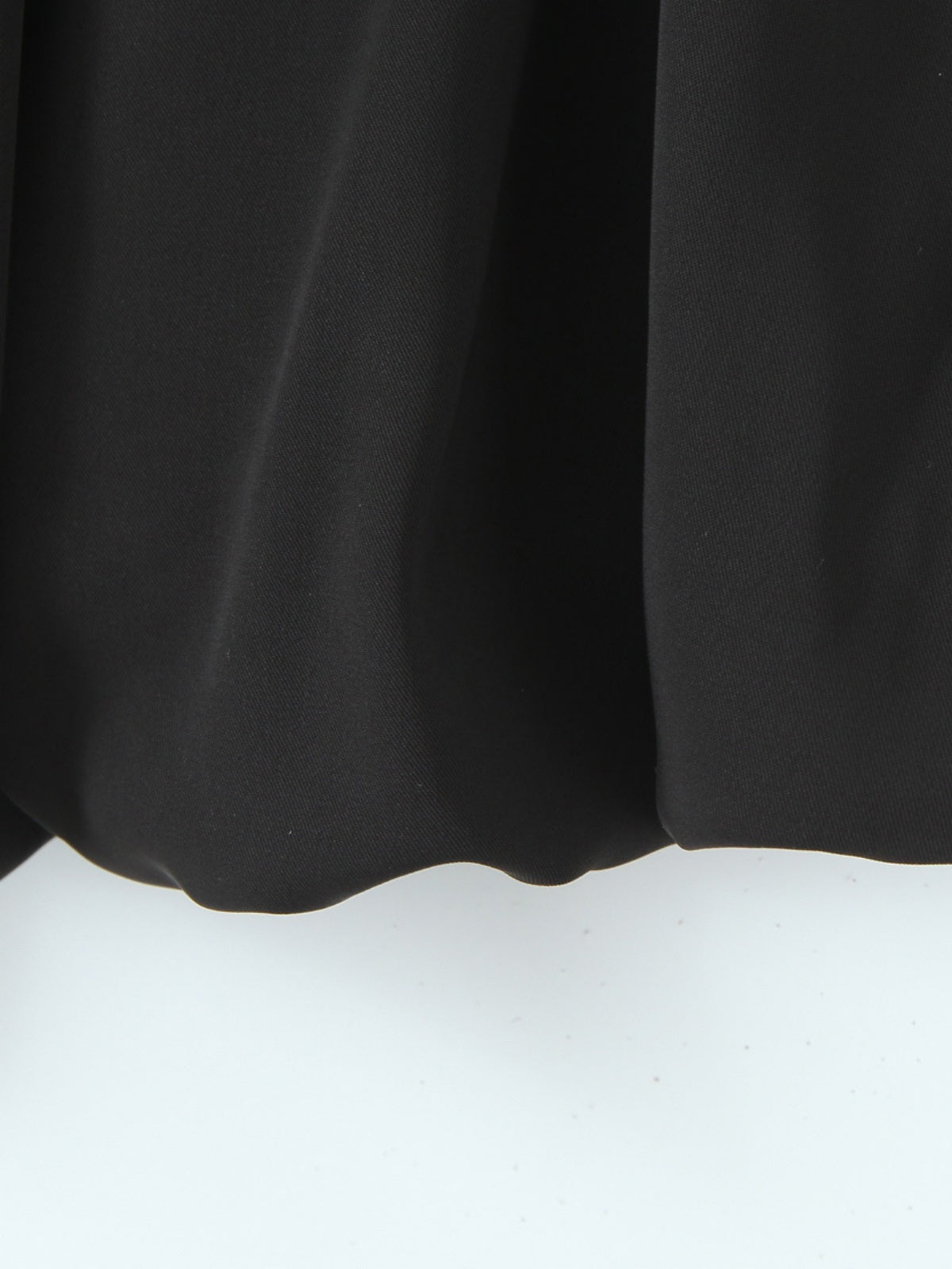 Haaura Bow Tie Front Ruffle Hem Corset Top