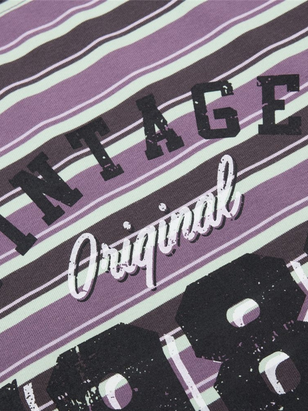Haaura 1980 Striped Vintage Tee