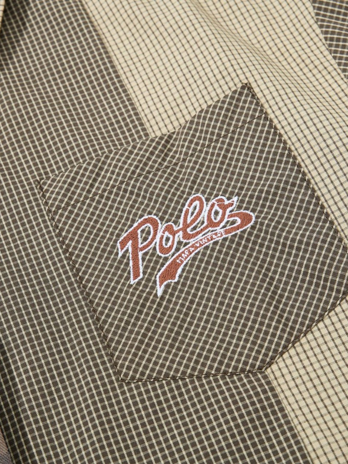 Haaura Deconstructed Plaid Detachable Tie Detail Shirt