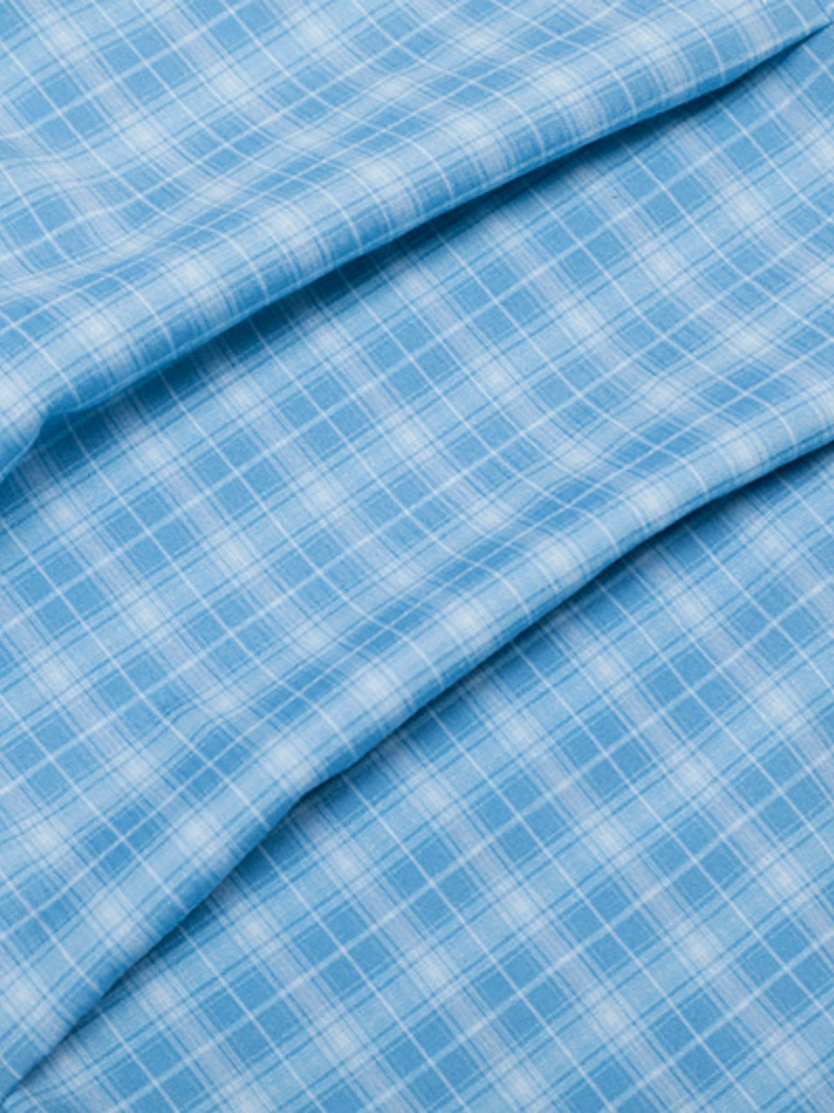 Haaura Drawstring Plaid Baggy Pants