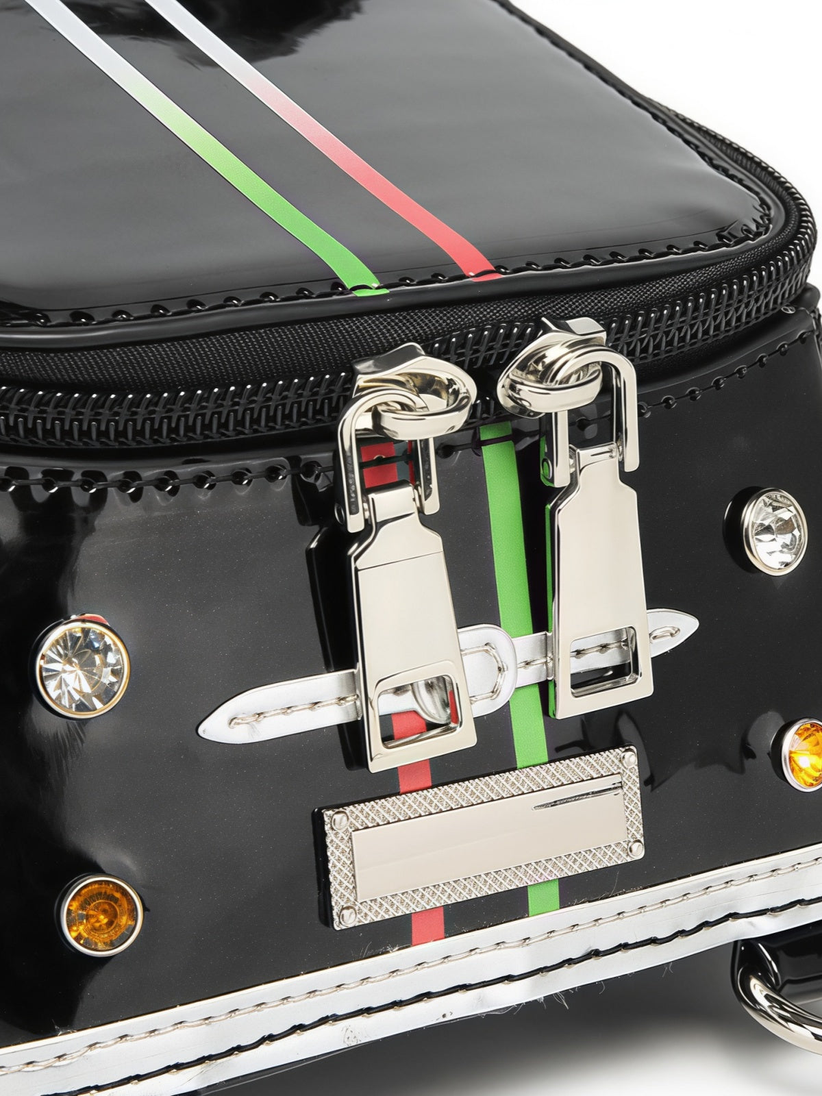 3D Car-Shaped Leather Handbag