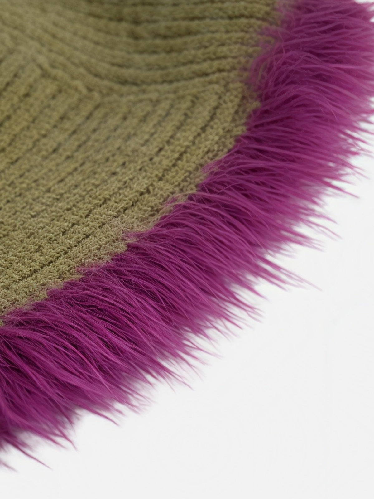 Fluffy Trim Balaclava