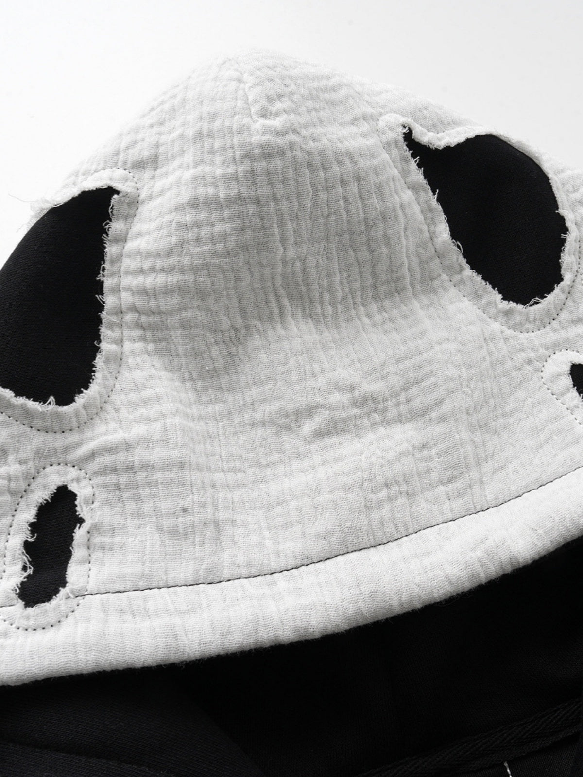 Haaura Boxy Skeleton Patch Zip Up Hoodie