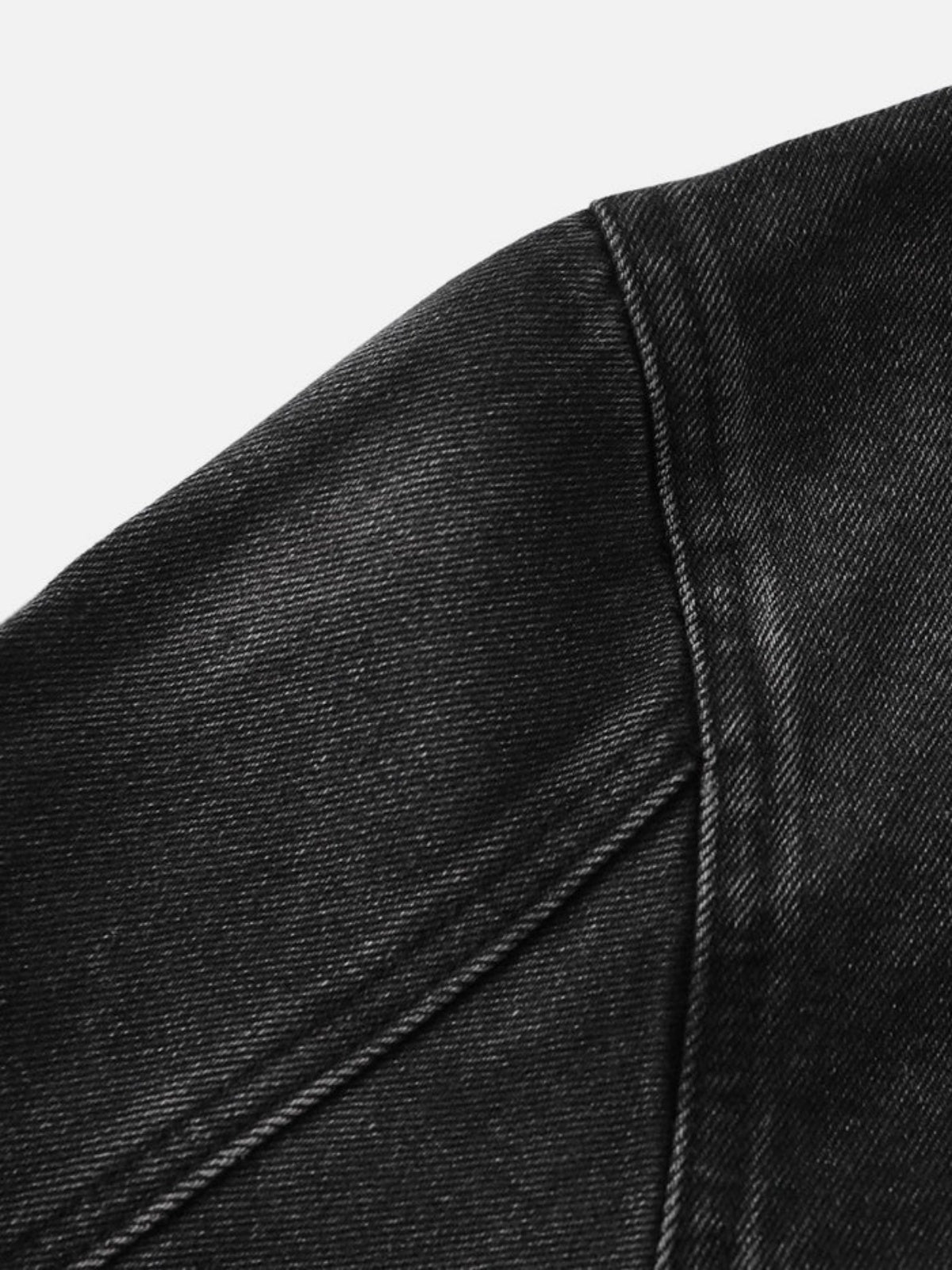 Haaura Button Washed Denimi Jacket