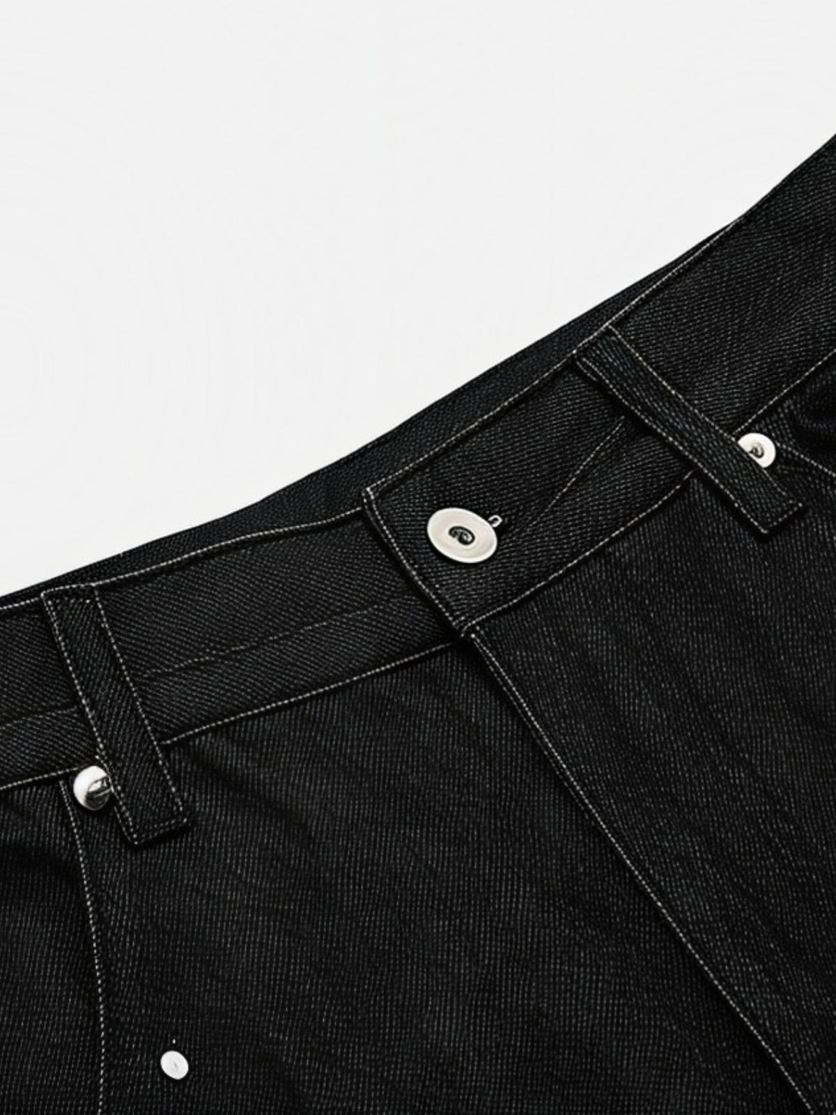 Haaura Splatter Baggy Barrel Jeans
