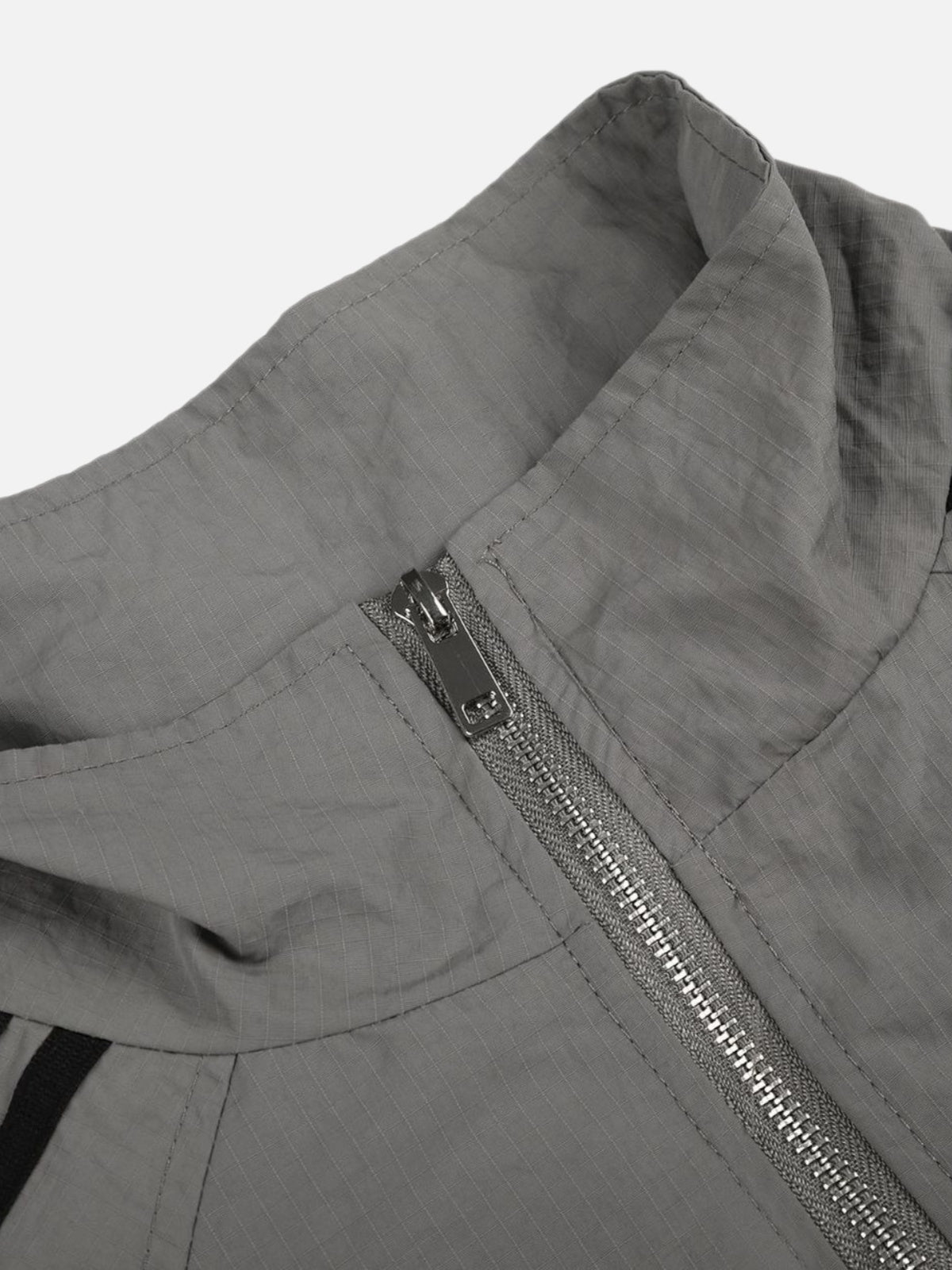 Haaura Contrast Stripe Zip Up Jacket