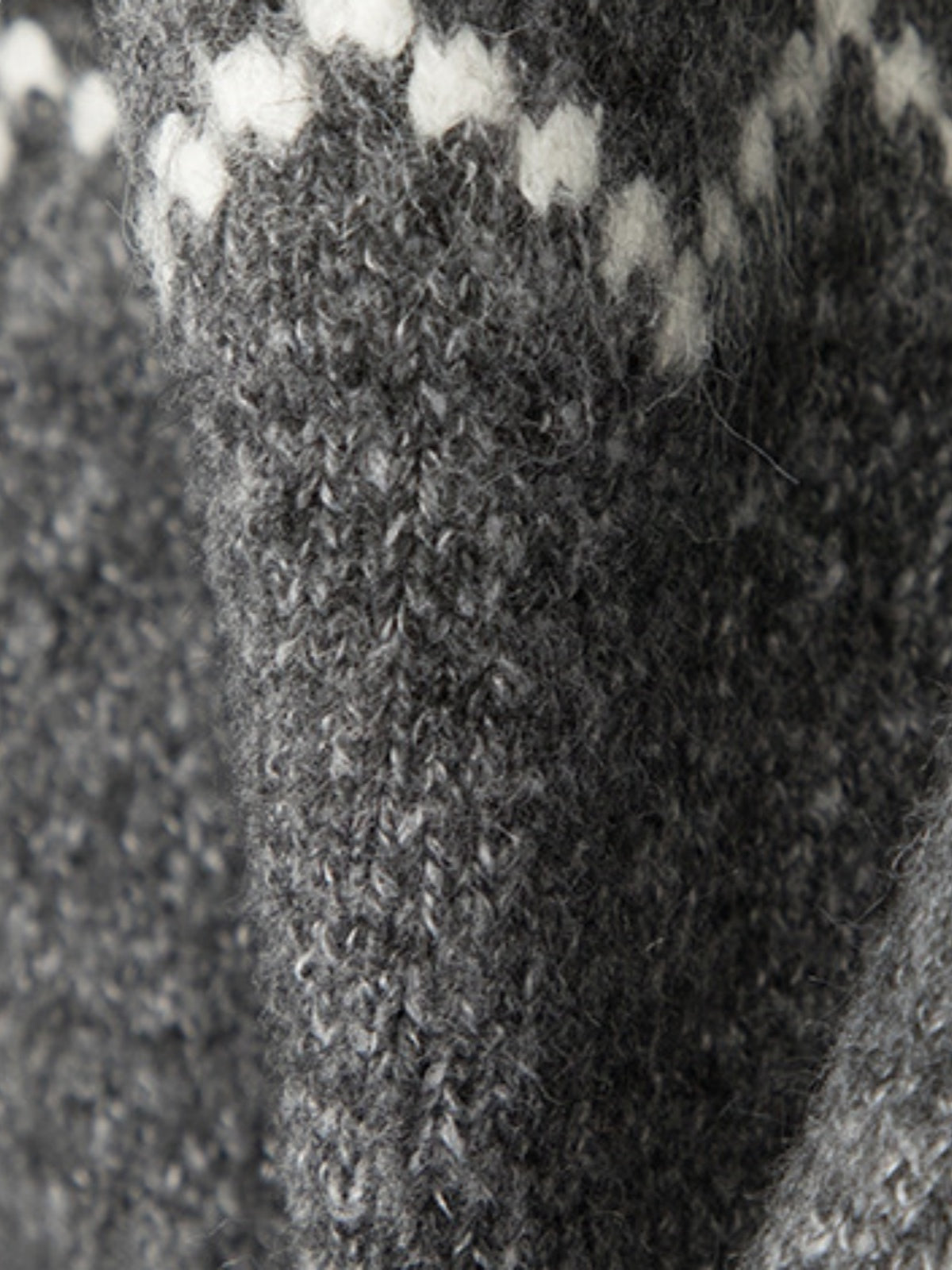 Haaura Fair Isle Toggle Cardigan